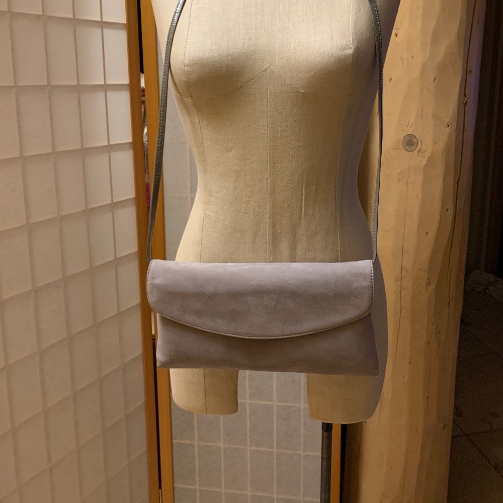 Lovely gray Peter Kaiser clutch